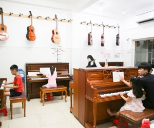 Không gian lớp học Piano 