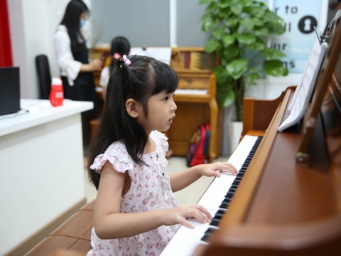 Không gian lớp học Piano 