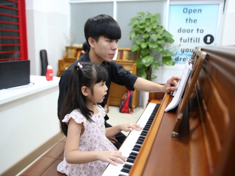 Không gian lớp học Piano 