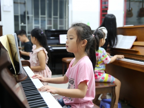 Không gian lớp học Piano 