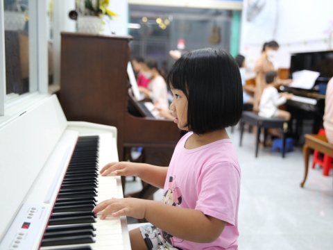 Không gian lớp học Piano 