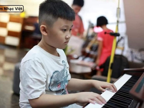 Không gian lớp học Piano 
