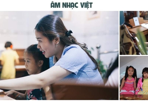 Không gian lớp học Piano 